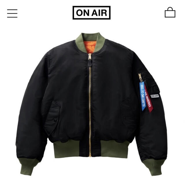 alpha(アルファ)のON AIR / Alpha Industries MA-1 KYNE M メンズのジャケット/アウター(ミリタリージャケット)の商品写真