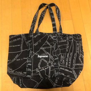 シュプリーム(Supreme)のSupreme - Gonz Map Denim Tote(トートバッグ)