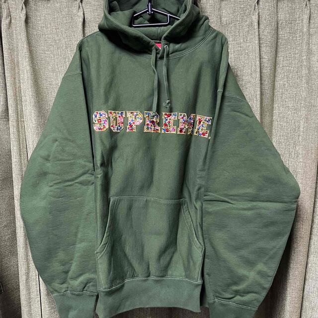 【L】supreme jewels hooded sweatshirt