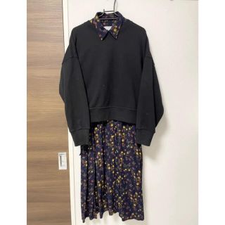 ユニクロ(UNIQLO)の【えび様専用】ユニクロ　UNIQLO イネス　ワンピース(ロングワンピース/マキシワンピース)