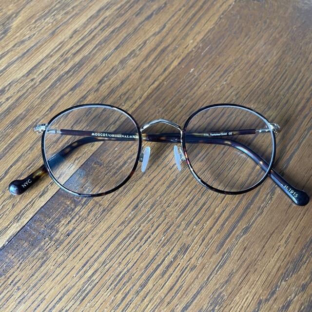 MOSCOT モスコット ZEV 46サイズ 七宝 ボストンフレーム メガネ レディースのファッション小物(サングラス/メガネ)の商品写真