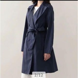 MACKINTOSH マッキントッシュ ナイロントレンチコート ネイビー