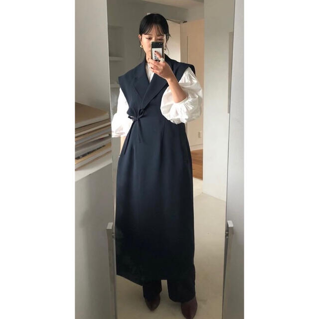 CLANE クラネ OVER TAILORED LONG ONE PIECE