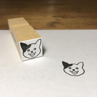 ネコ 猫 スタンプ はんこ 判子 ゴム印 stamp(はんこ)