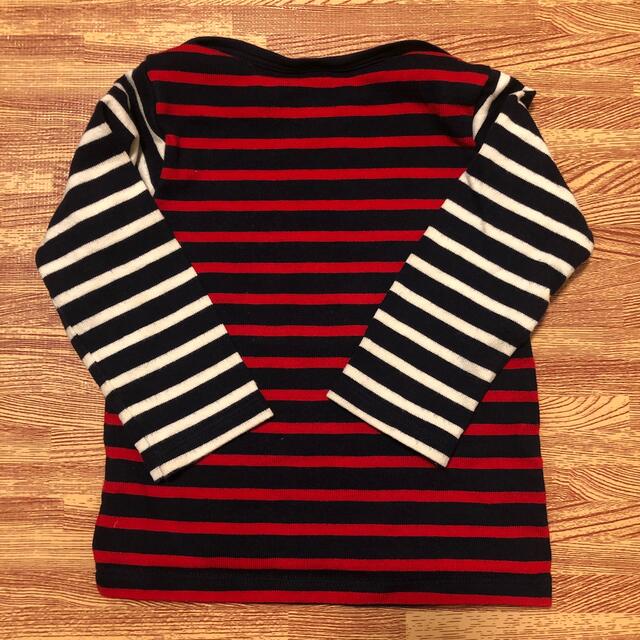 PETIT BATEAU(プチバトー)のプチバトー  カットソー 24m/86 キッズ/ベビー/マタニティのベビー服(~85cm)(シャツ/カットソー)の商品写真