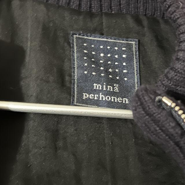 mina perhonen(ミナペルホネン)のミナペルホネン タンバリン ブルゾン 美品 レディースのジャケット/アウター(ブルゾン)の商品写真