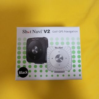 ショットナビ V2 /shot navi V2  ブラック(ゴルフ)