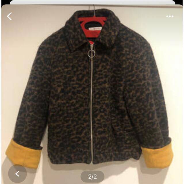moussy(マウジー)のレオパード　ブルゾン レディースのジャケット/アウター(ブルゾン)の商品写真