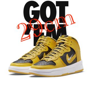 NIKE DUNK HIGHUP GOLD/BLACK