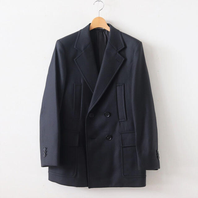 AURALEE LIGHT MELTON HALF COAT 3 オーラリー