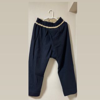 ポーター(PORTER)のYAA!! ウール サルエルパンツ ネイビー ベージュ(サルエルパンツ)