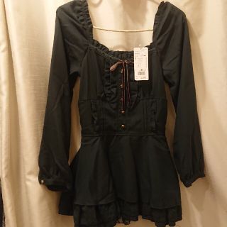 アクシーズファム(axes femme)の新品 axes femme アクシーズファム ペプラムビスチェブラウス(シャツ/ブラウス(長袖/七分))