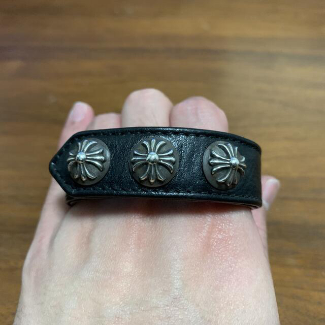 CHROME HEARTS レザーブレスレット