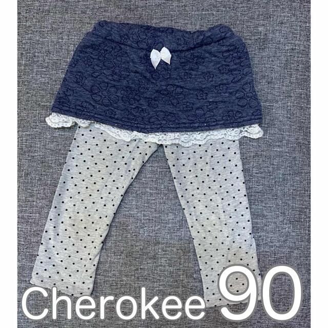 Cherokee ドットスカッツ 90 キッズ/ベビー/マタニティのキッズ服女の子用(90cm~)(スカート)の商品写真