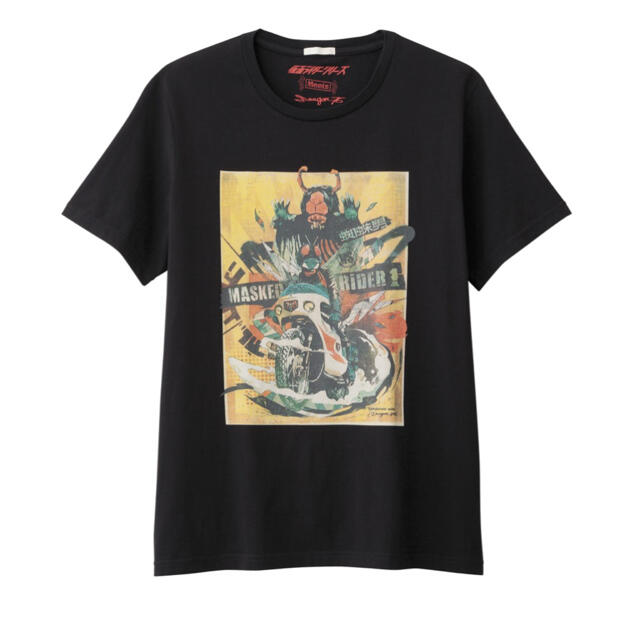 GU(ジーユー)のGU 仮面ライダーシリーズ45周年記念 XL メンズのトップス(Tシャツ/カットソー(半袖/袖なし))の商品写真