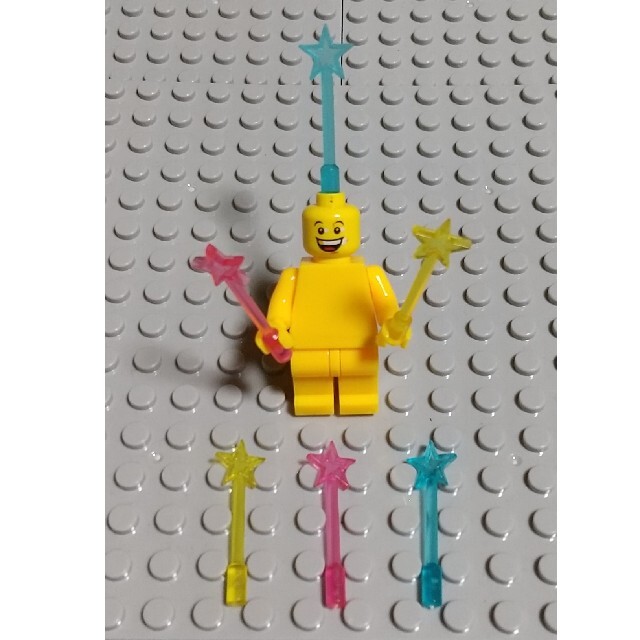 スタースティック　魔法の杖　星　レゴ　インテリア　LEGO互換 ハロウィン エンタメ/ホビーのフィギュア(ミリタリー)の商品写真
