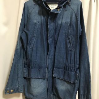 ザラ(ZARA)のZARA メンズ　デニム　パーカー　(Gジャン/デニムジャケット)