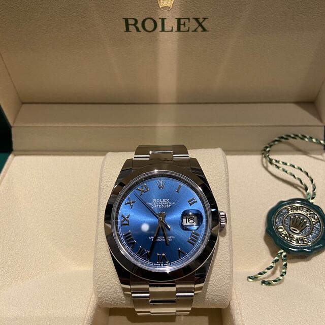 ROLEX(ロレックス)の新品　11月購入　ロレックス　デイトジャスト　41 メンズの時計(腕時計(アナログ))の商品写真