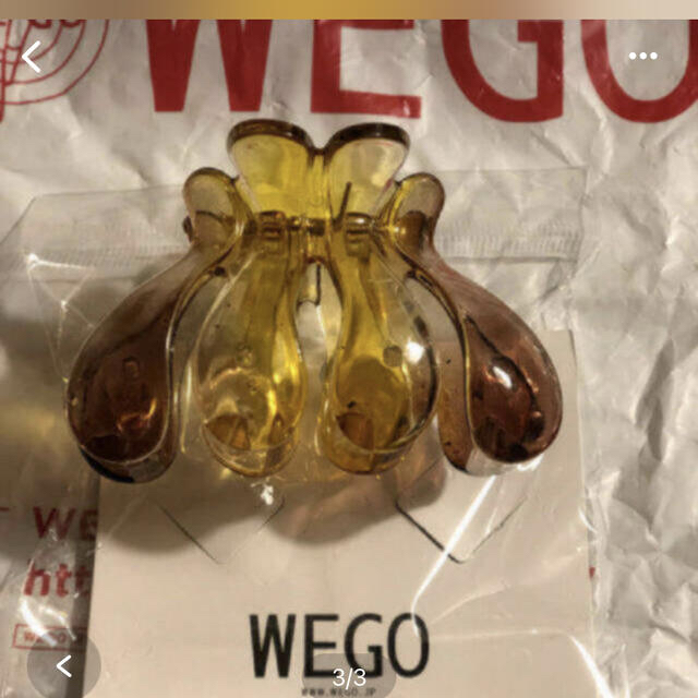 WEGO(ウィゴー)のWEGO ヘアクリップ ヘアアクセサリー          バレッタ ヘアピン  コスメ/美容のヘアケア/スタイリング(その他)の商品写真