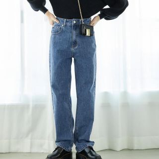 GRL - ハイウエストルーズデニムパンツの通販 by shop|グレイルならラクマ
