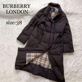 バーバリー(BURBERRY) ダウンコート(レディース)（ブラウン/茶色系）の