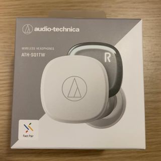 オーディオテクニカ(audio-technica)の新品 audio-technica 完全ワイヤレスイヤホン ATH-SQ1TW(ヘッドフォン/イヤフォン)