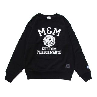 M&M CUSTOM PERFORMANCE 　スウェット　XL　 ブラック(スウェット)