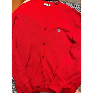 ラコステ(LACOSTE)のvintage 70s IZOD LACOSTE カーディガン(カーディガン)