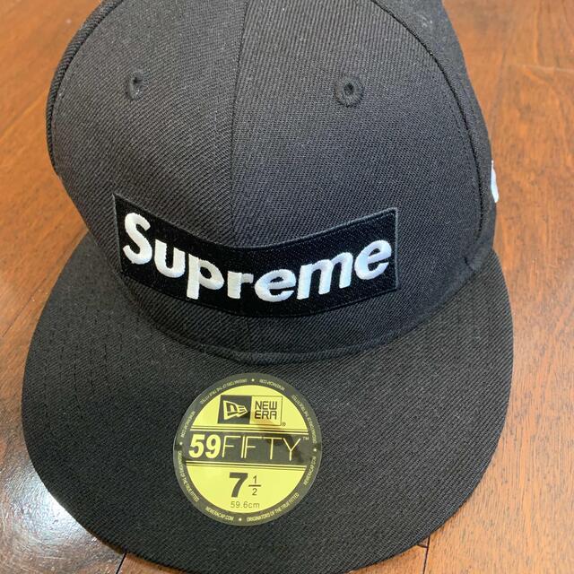 Supreme キャップ  ニューエラ　ボックスロゴ