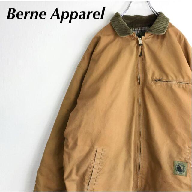 Berne Apparel ダック地 ワークジャケット ブルゾン 裏キルティングにゃーにゃjacket