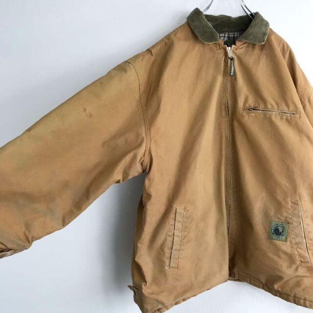 Berne Apparel ダック地 ワークジャケット ブルゾン 裏キルティングにゃーにゃjacket