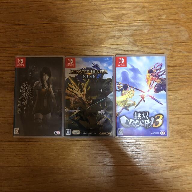 Nintendo Switch　ソフト3本セット