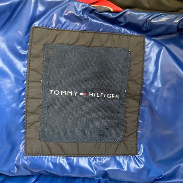 TOMMY 黒 ダウンベストの通販 by じもん's shop｜トミーヒルフィガーならラクマ HILFIGER - トミーヒルフィガー XL 安いセール