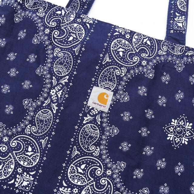 carhartt(カーハート)のCARHARTT BANDANA TOTE BAG Navy / Navy メンズのバッグ(トートバッグ)の商品写真