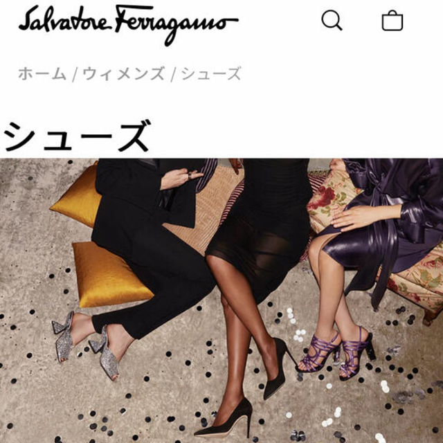 Salvatore Ferragamo - フェラガモ ハイヒール 黒スエードの通販 by ...