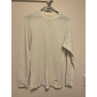 シュプリーム(Supreme)のSupreme Hanes サーマル　ロンT boxロゴ　Mサイズ(Tシャツ/カットソー(七分/長袖))