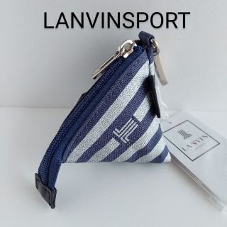 ランバン(LANVIN)の新品☆ ランバンスポール　ゴルフ　ボールポーチ　ティーホルダー　ネイビー(その他)