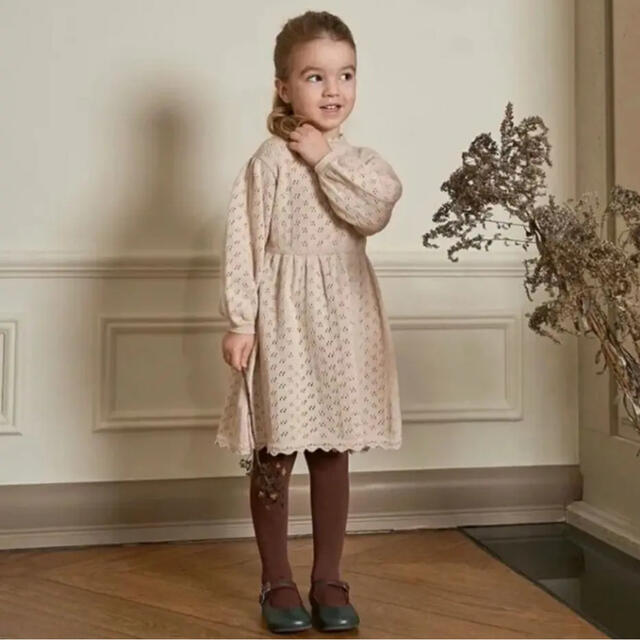 限定OFF Caramel baby&child - caramelbaby&child ニットワンピース 4y