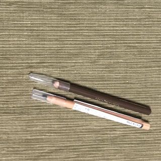 ムジルシリョウヒン(MUJI (無印良品))のアイライナー　茶&黒　2本セット(アイライナー)