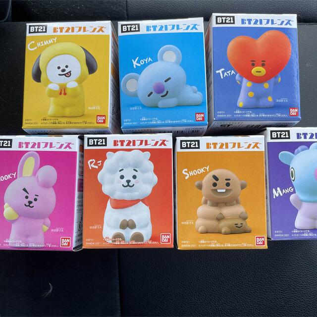 BANDAI(バンダイ)のbt21 人形  bt21人形 7種セット  bt21フレンズ エンタメ/ホビーのCD(K-POP/アジア)の商品写真