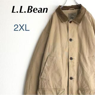 L.L.Bean - 90s エルエルビーン コットン ハンティングジャケット ブルゾン 2XL 古着