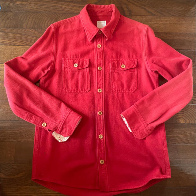 VISVIM(ヴィスヴィム)のvisvim BLACK ELK FLANNEL RED SIZE1 メンズのトップス(シャツ)の商品写真