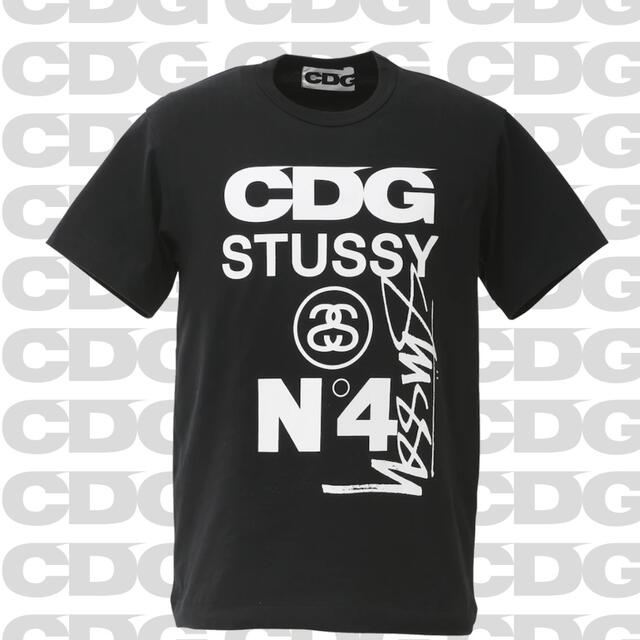 stussy × cdg tee ステューシー サイズ L - Tシャツ/カットソー(半袖 ...