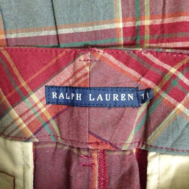 Ralph Lauren(ラルフローレン)の【未使用】ラルフ＊チェックタイトスカート レディースのスカート(ひざ丈スカート)の商品写真