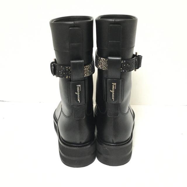 サルバトーレフェラガモ ブーツ 7C美品 - | loneoakpoint.com