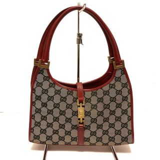 グッチ(Gucci)のグッチ トートバッグ美品  GG柄,ジャッキー(トートバッグ)