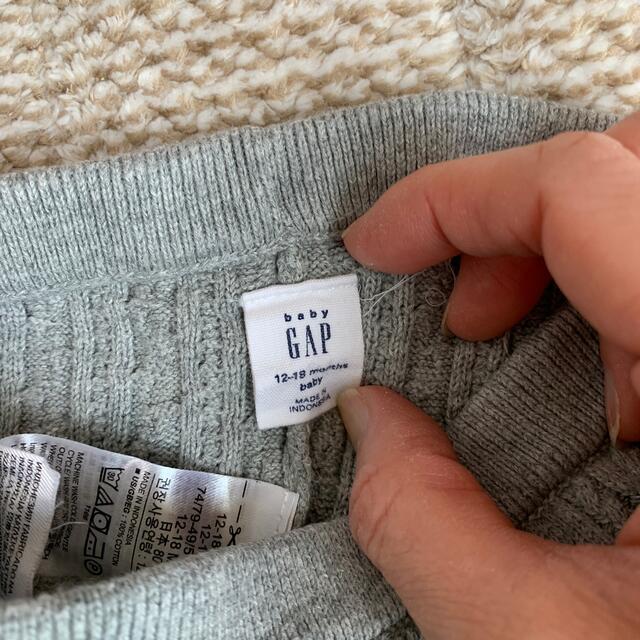 GAP(ギャップ)のgap ニットレギンス キッズ/ベビー/マタニティのベビー服(~85cm)(パンツ)の商品写真