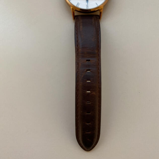 Daniel Wellington(ダニエルウェリントン)のダニエルウェリントン 腕時計 38mm 青針 レザー メンズの時計(腕時計(アナログ))の商品写真