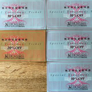 ゼビオ・ヴィクトリア　株主優待券　10%・20%OFF‼️(ショッピング)