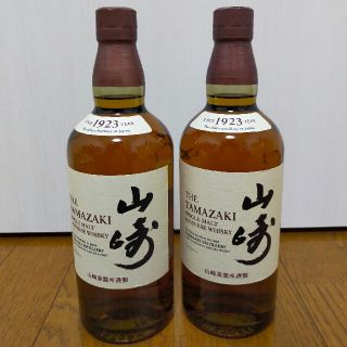 サントリー(サントリー)の山崎NV700ml×2本(ウイスキー)